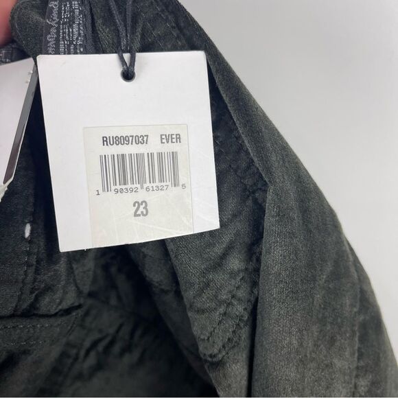 NEW 7 For All Mankind The Ankle Gwenevere Skinny Jeans Evergreen Velvet Size 23 - Picture 9 of 9